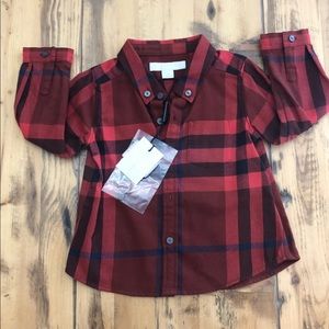 SOLD ON MERCARI NWT Burberry Children Button Down